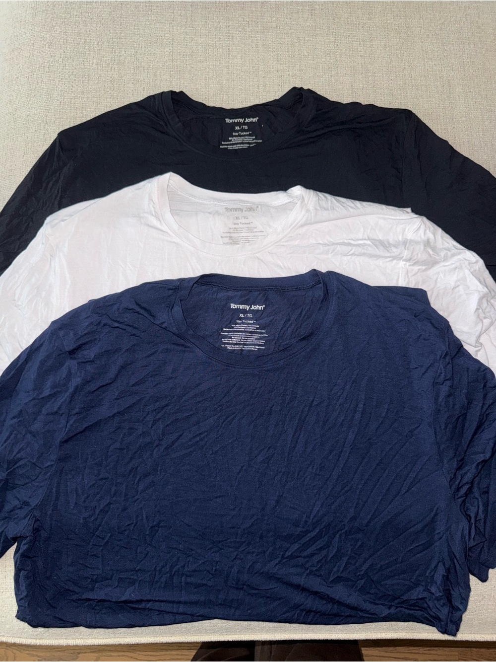 Tommy John Second Skin Tucked Crewneck Undershirts